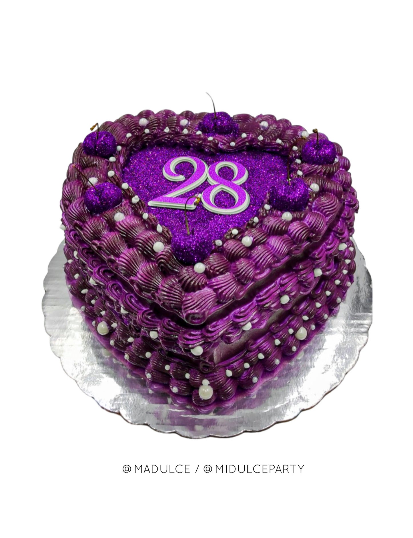 CORAZÓN MORADO