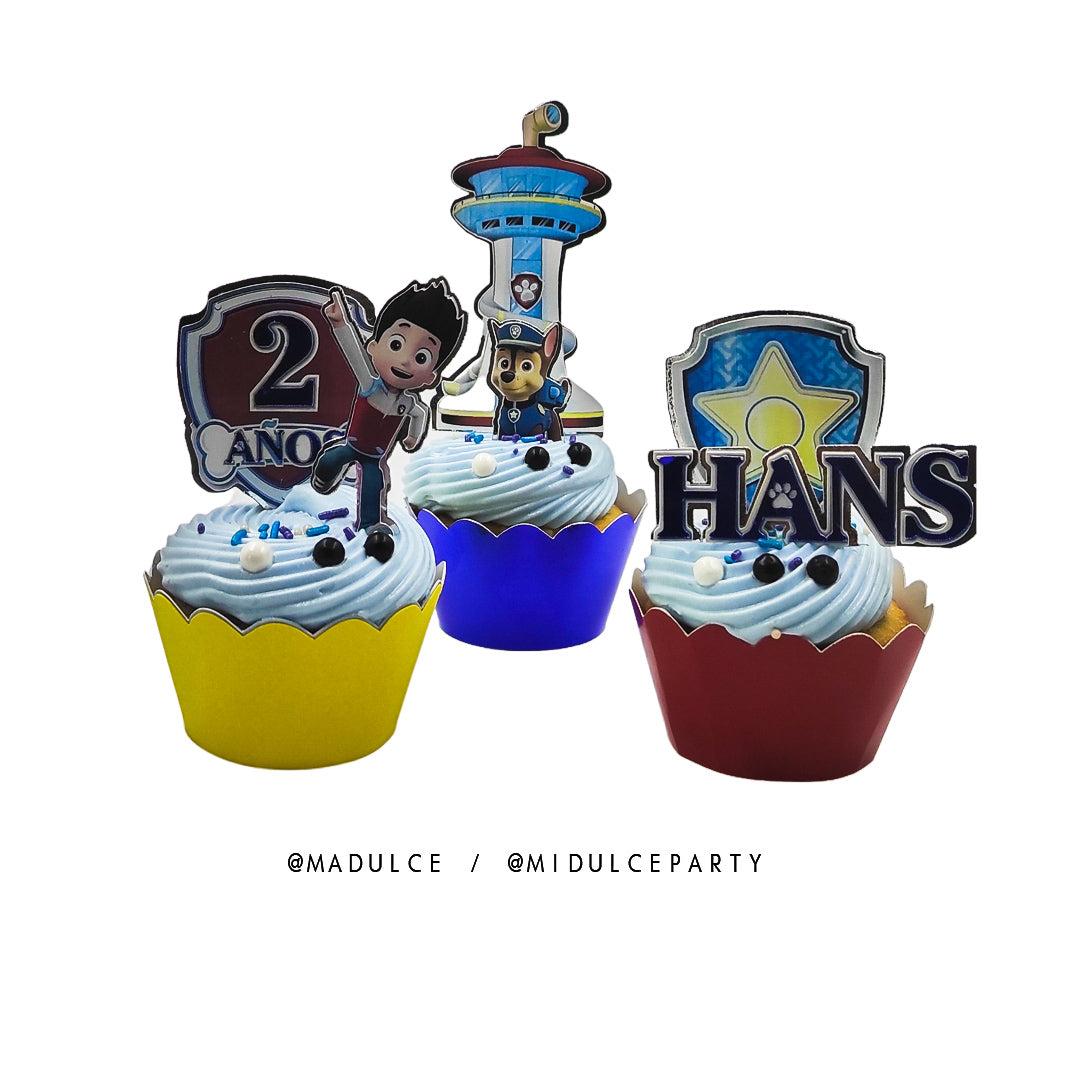 CUPCAKES PAW PATROL