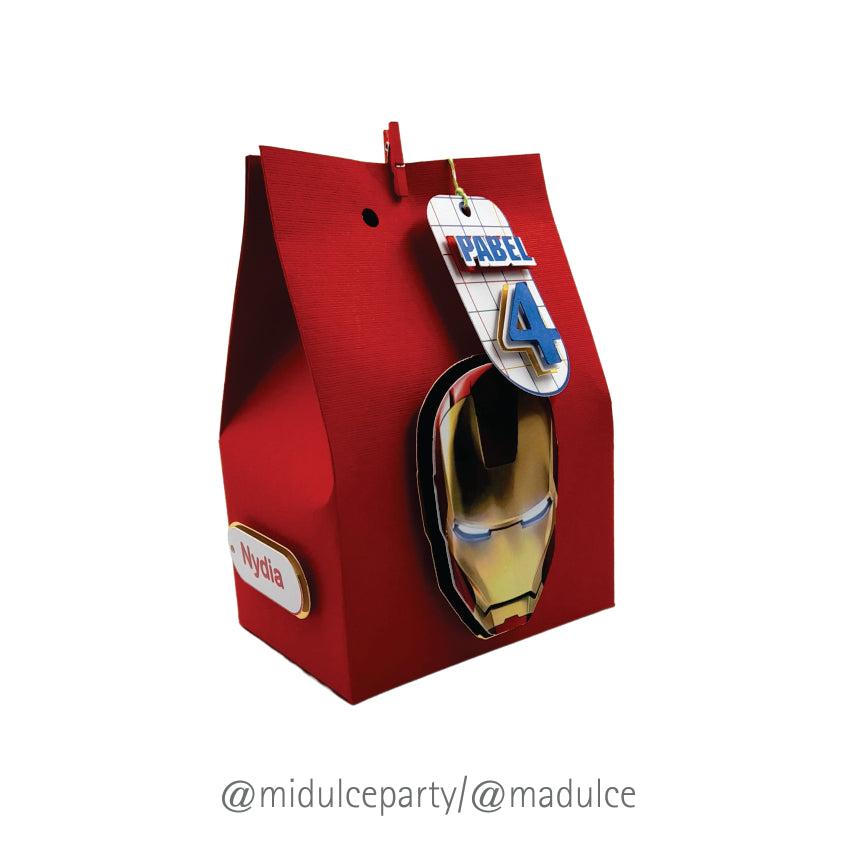 CAJA SUPER HEROES