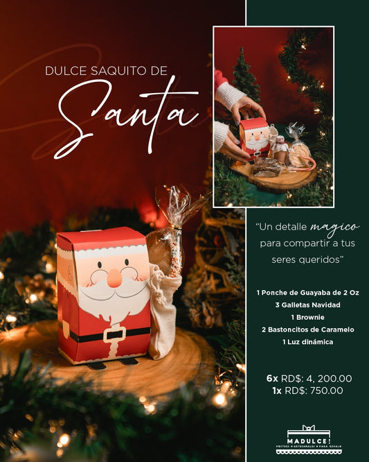 DULCE SAQUITO DE SANTA